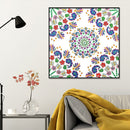 Diamond Picture Decor Color Blossom Pattern DIY Painting Kit Full Round Drill