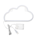 LED Cloud Neon Light Sign Night Lamp Wall Decorative Party Decor (Blue) Newly