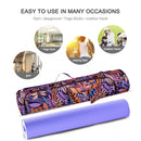 Printed Yoga Mat Bag Pilates Fitness Sports Exercise Pad Carry Backpack (2)