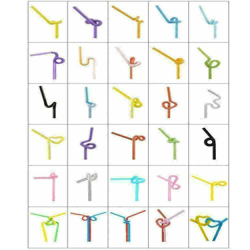 100 Pieces Colorful Jumbo Straws Straw Milkshake Smoothie N4J4 Drinks T7N0