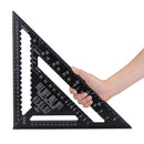 Carpenter Measurement Triangular Rule Rafter Angle Frame 30cm  12" Protractors
