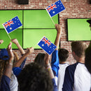 Mini Handheld Flags Diamond Painting National Flag with Pole (Australia)