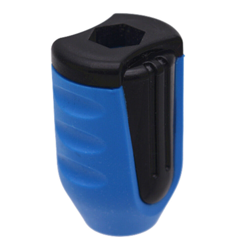 Strong Magnetizer Drill Bit Magnetic Ring Magnet Screwdriver Bits (Blue)