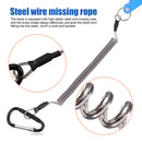 #A Aluminum Alloy Fish Lip Plier Outdoor Fish Controller Gear with Hand Rope