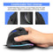 ZEALOTES C-18 10000DPI Adjustable RGB Optical Gaming USB Wired Vertical Mouse