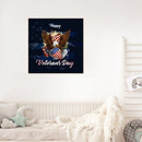 5D DIY Full Round Drill Diamond Painting Independence Day Eagle Home Art Craf