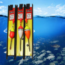 3pcs Fishing Bobber Line Kits Fishhook Buoy Fishing Float Set (Drop Type) Newly