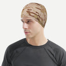 Quick Drying Cycling Helmet Liner Cap Breathable Beanie Hat (Coffee Camo)
