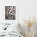Diamond Painting White Flower Full Round Drill Picture of Rhinestone DIY Dr