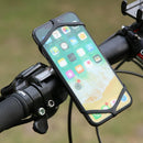 Universal Silicon Strap Mountain Road Bike Phone Flashlight Bands (Black) Newly
