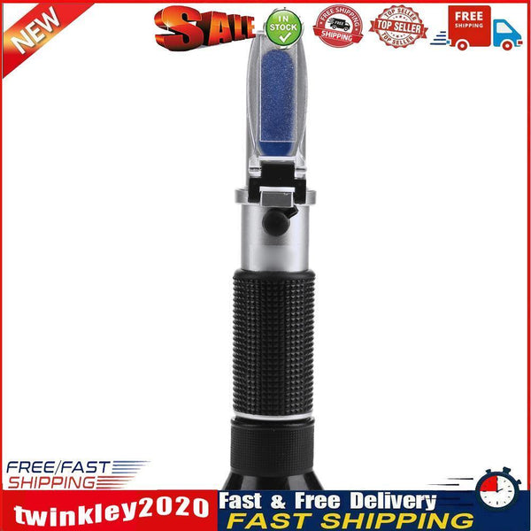 Handheld Alcohol Refractometer Hydrometer Sugar Wine Concentration Meter Newly