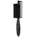 Double Sided Edge Control Hair Comb Styling Eyebrow Brush Tool (Black)