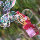 ABS Bubble Gun Toys with Intelligent Recycling Bubble Machine for Kid (Red)