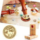 25mm Christmas Wax Seal Stamp Cartoon Head DIY Retro Sealing Decor (SD063) Newly