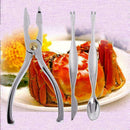 3Pcs Crab Peeling Tools Crackers Nut Shellfish Lobster Opener Tool