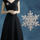 2022 Christmas Wedding Crystal Snowflake Brooch Pin Costume Jewellery Gifts~