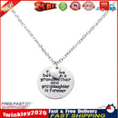 Hot The Love Between A Grandmother And Granddaughter Is Forever Necklace Newly
