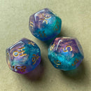 12-Sided Divination Multifaceted Astrology Tarot Card Constellation Dice Set