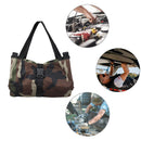 Roll Up Tool Storage Bag Outdoor Oxford Carrier Pouch (Forest Camouflage) Newly