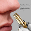 #A Stainless Steel Manual Nose Trimmer for Men Nose Cleaner Razor Shaver Washabl