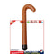 Inflatable Candy Cane - Blow up Crutch for Xmas Hanging Ornaments (Coffee) Newly