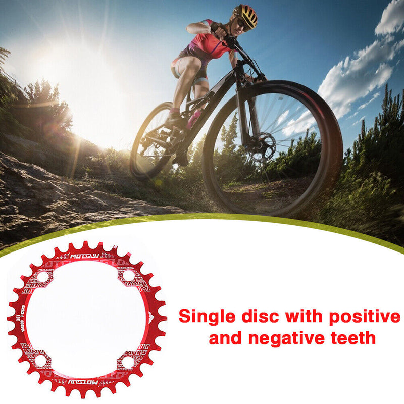 Bicycle Crank 104BCD 32T 34T 36T 38T Chainring Mountain Bike Chainwheel Crankset