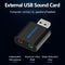 Vention Sound Card USB to 3.5mm Jack Female Headphone External Audio Card