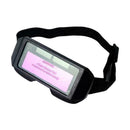 Anti-ultraviolet Solar Powered Auto Darkening Welding J6Y0 Helmet Eyes E0F2