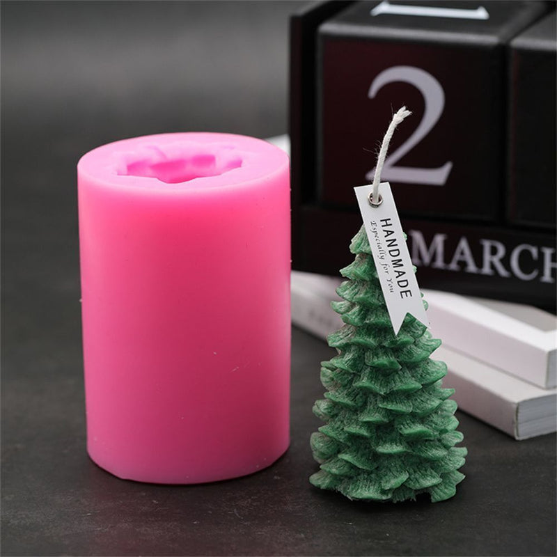 Aromatherapy Plaster Silicone Mould Soap Mold Christmas Tree Mold Candle Molds