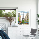 Partial Embroidery Kits Paris Street 14CT Counted Needlework Home Decoration
