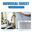 Kitchen Bathroom Extend Faucet Universal Sink Basin Tap Nozzle (Double) Newly