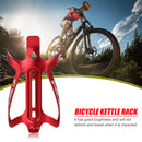 Metal MTB Bike Water Bottle Cage Cycling Drink Cup Holder Bracket (Red) Newly