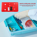 Portable Face Cover Dustproof Storage Box Travel Mouth Cover Container (I)