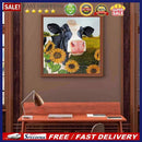 5D DIY Diamond Painting Kits Full Square Drill Sunflower Cow Wall Picture (F4