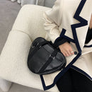 Fashion Women Messenger Bag Love Shaped PU Handbag Street Travel Shoulder Packs