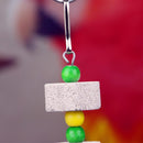 Aediea Toys for Parrots, Birds, Teeth, Chewing, Minerals, Stone