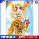 Partial Special Shape Diamond Painting Woman on Moon Art Picture (YX200)