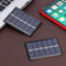 Portable 0.3W 3V Solar Panel Charger 65x48mm Mini DIY Solar Module (2pcs) Newly