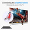 3.5mm Female Stereo to 2-RCA Male Plug Aux Audio Converter Adapter Cable Newly