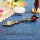 Sealing Wax Spoon Fire Paint Melting Firing Stamp Envelopes Card Metal Tool