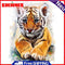 5D Full Round Drill Diamond Painting DIY Little Tiger Rhinestone Mosaic Picture