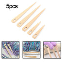 5pcs Darning DIY Darning Tapestry Needlework Sewing Big Eye Needle Yarn Knitting