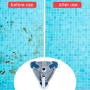 Swimming Pool Vacuum Cleaner Suction Head Fountain Triangle Cleaning Tools