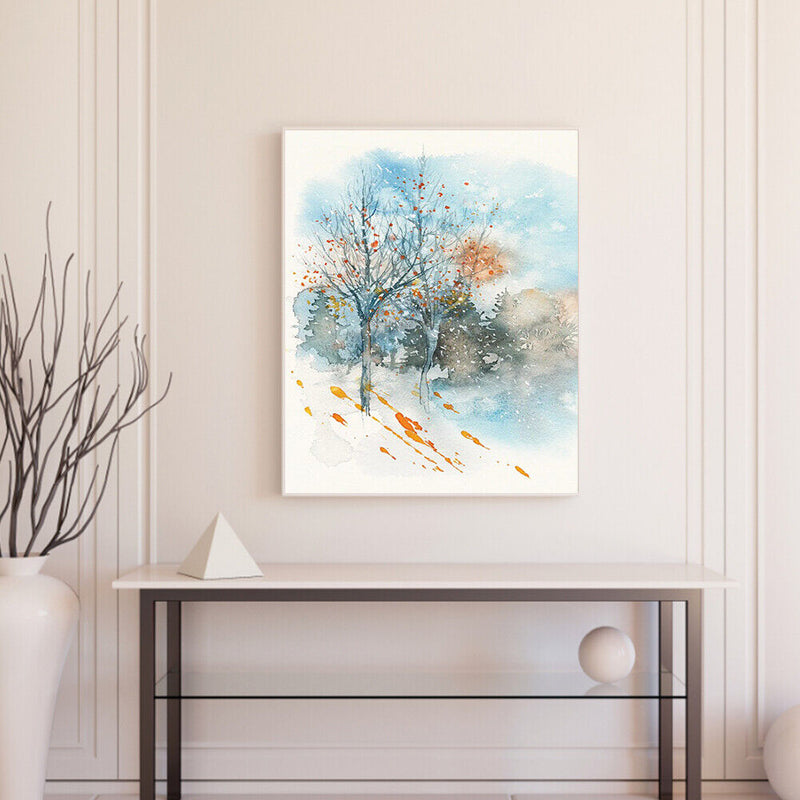 Ink Woods Oil Paint By Numbers Kit DIY Acrylic Painting Wall Art Picture Cr