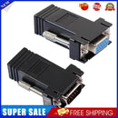 2pcs VGA Extender Female/Male to Lan Cat5e/6 RJ45 Ethernet Female Adapter