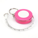 Gift ruler retractable keychain mini cartoon plastic ruler soft ruler