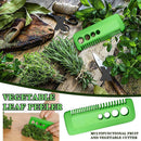 Kitchen Vegetable Leaf Peeler Multi-Function Slicer Tool Leaf Gadget T4U2