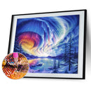 Aurora 5D Diamond Painting Embroidery Cross Crafts Stitch Kit Home Decor