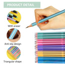 HB Pencil with Eraser - Correcting Holding Posture Triangular Shape Rod