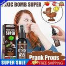 #A 30ml Fart Gag Spray for Adults Kids Plastic Spray Can Stink Halloween Funny T